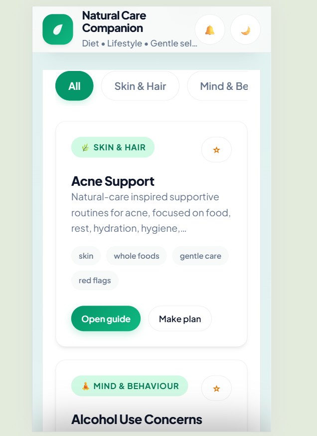 Natural Care Companion