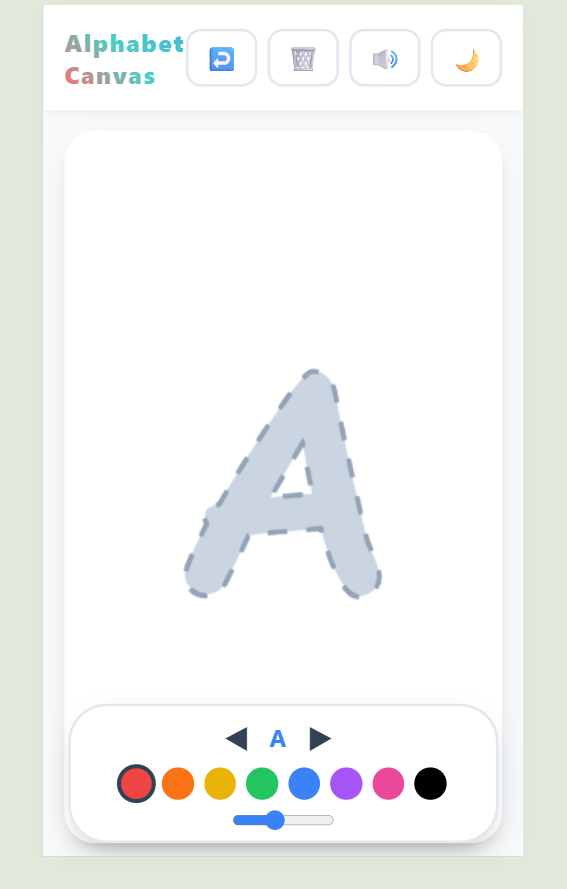 Alphabet Canvas