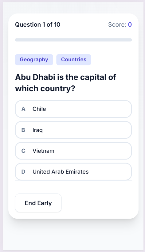 General Knowledge Quiz