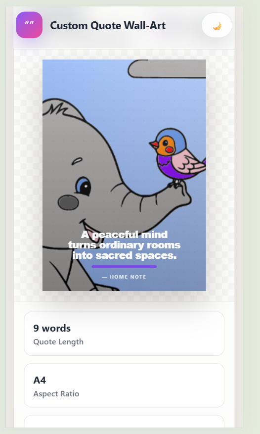 Wall Art Generator